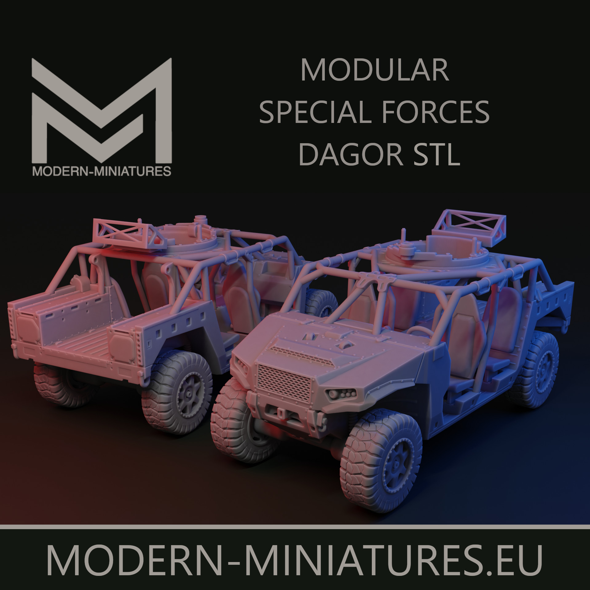 28mm DAGOR special forces vehicle